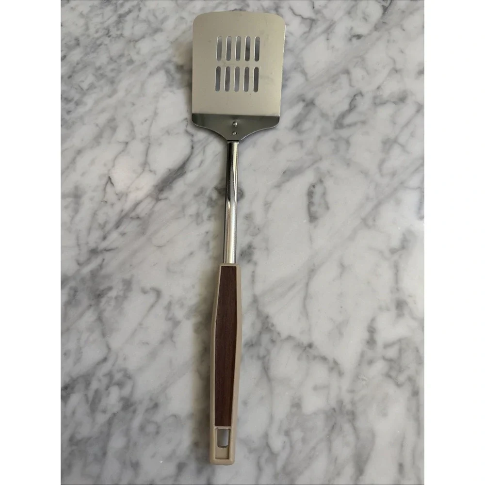 Vintage Slotted Spatula Turner 12